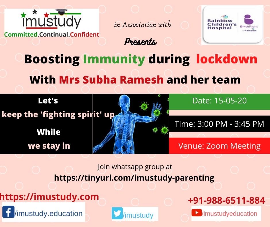 boosting immunity during Lockdown