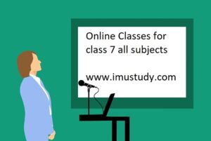 online classes for class 7